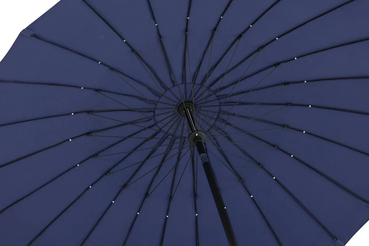 Garten Sonnenschirm Palma – Ø270 cm verfügbar in Weiß, Schwarz, Grau und Blau