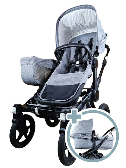 Bugaboo Donkey 2 Duo Geschwisterwagen - in gutem Zustand