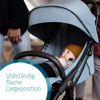 Maxi-Cosi Jaya Kinderwagen, super leichter, zusammenklappbarer Stadtbuggy, Kompakter Kinderbuggy mit automatischer Falt-Funktion, Essential Graphite