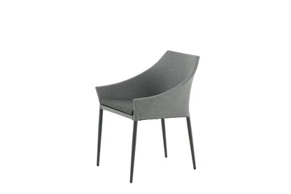 2er Set - Gartenstuhl Sophia aus Aluminium/Polyester