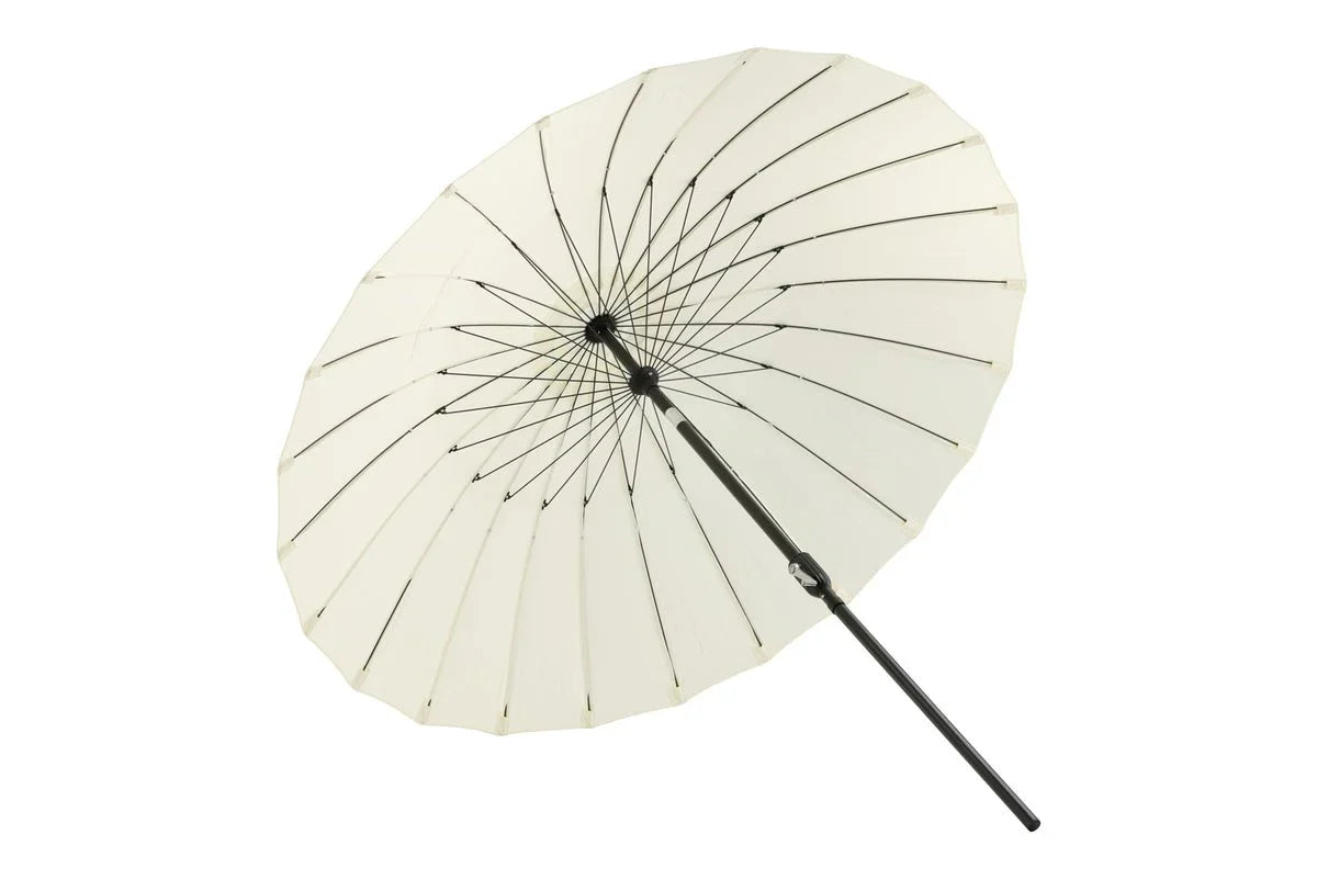 Garten Sonnenschirm Palma – Ø270 cm verfügbar in Weiß, Schwarz, Grau und Blau