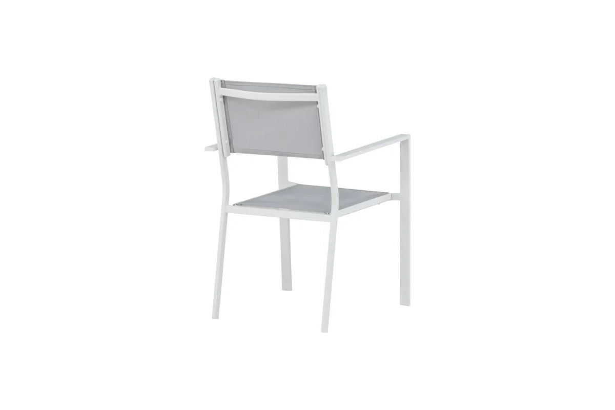 2er Set - Gartenstuhl Karibik aus Aluminium/Textilene