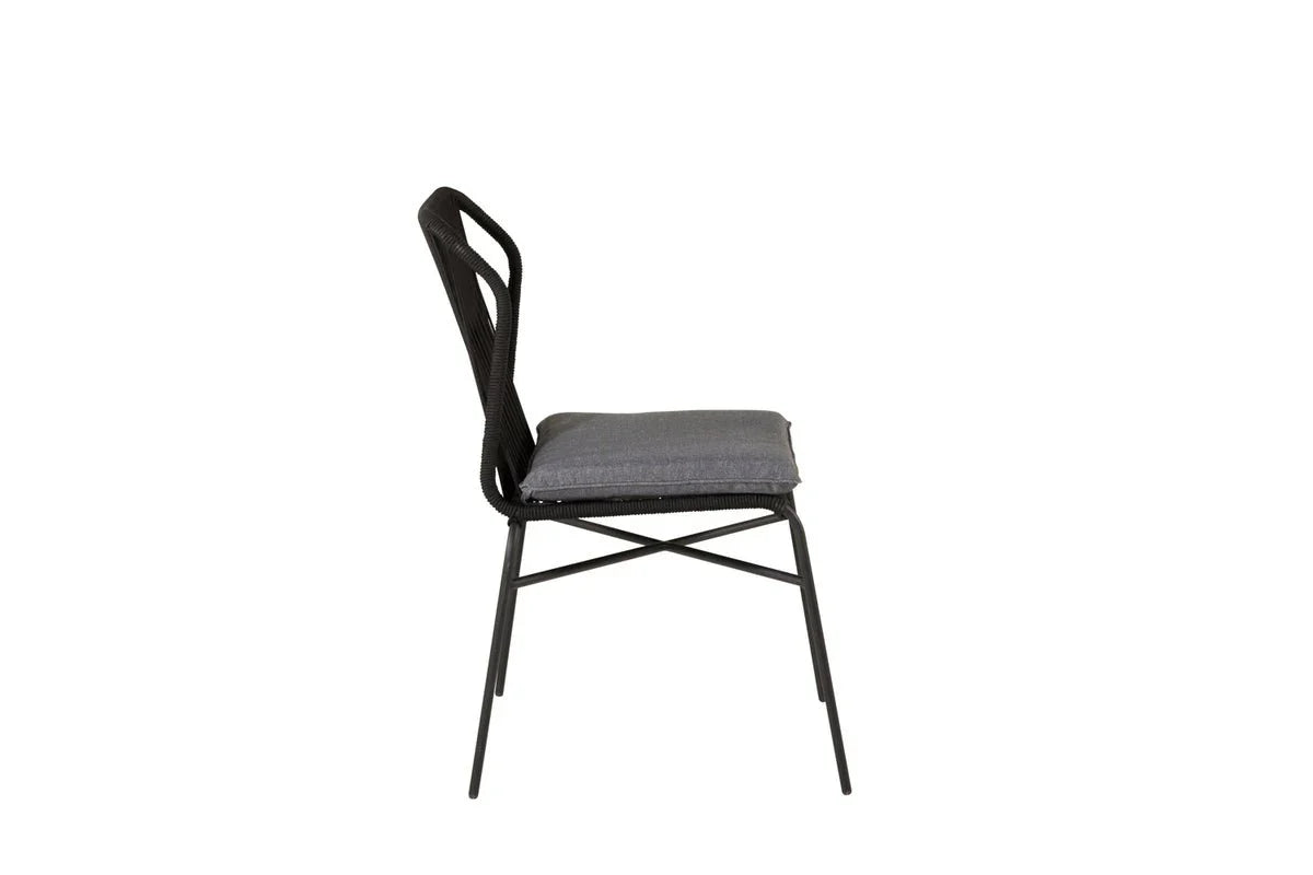 4er Set - Gartenstuhl Elias aus Metall/Polyester