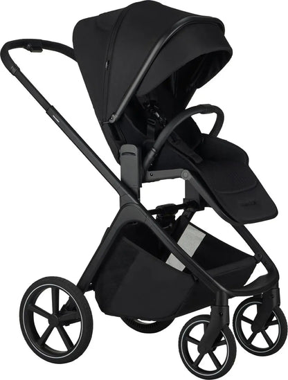 B-Ware Easywalker Kinderwagen Buggy Zoey Pure Black Sitz Babywanne Einkaufskorb