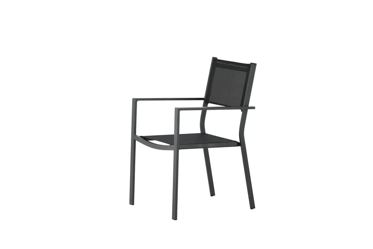 2er Set - Gartenstuhl Karibik aus Aluminium/Textilene