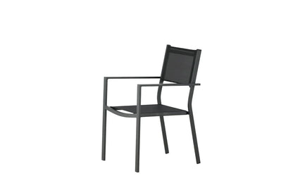 2er Set - Gartenstuhl Karibik aus Aluminium/Textilene