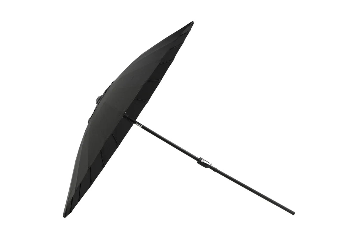 Garten Sonnenschirm Palma – Ø270 cm verfügbar in Weiß, Schwarz, Grau und Blau