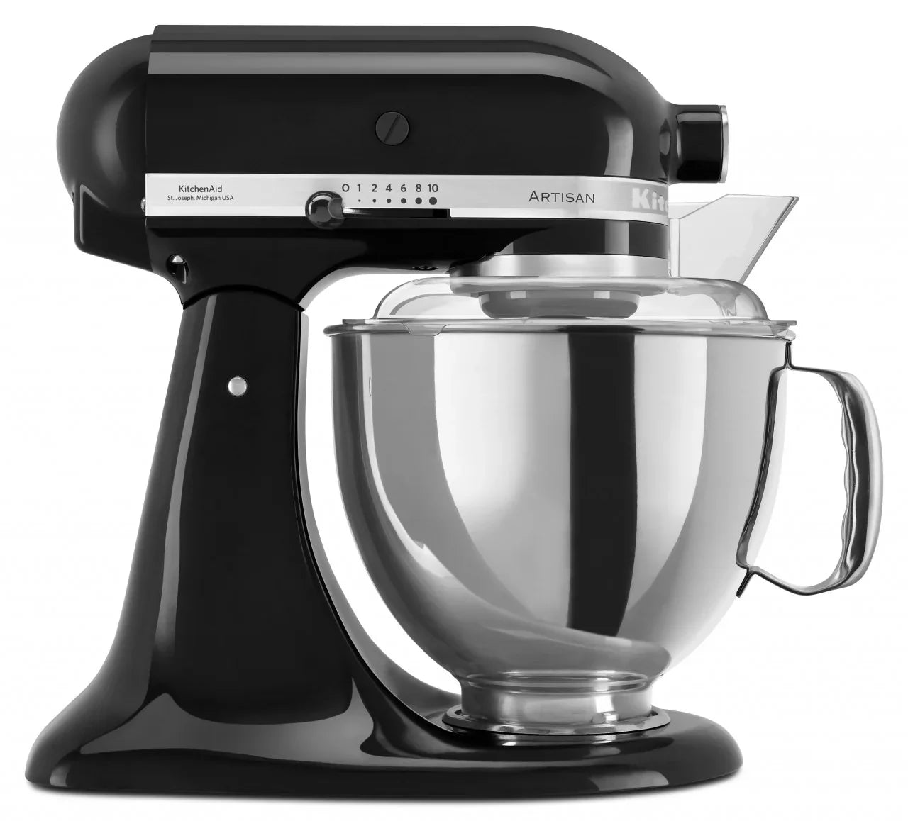 KitchenAid 4,8 L 5KSM175 Artisan Küchenmaschine Beginnerset mit Gemüseschneider