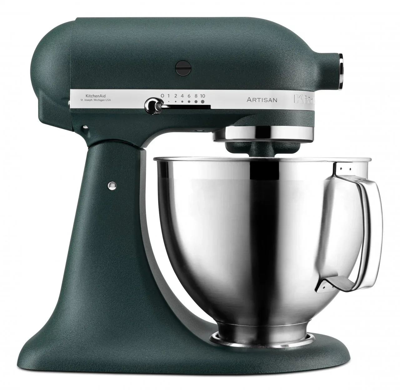 KitchenAid 4,8 L 5KSM185 Artisan Küchenmaschine Beginnerset Artisan Gemüseschneider+Flexirührer