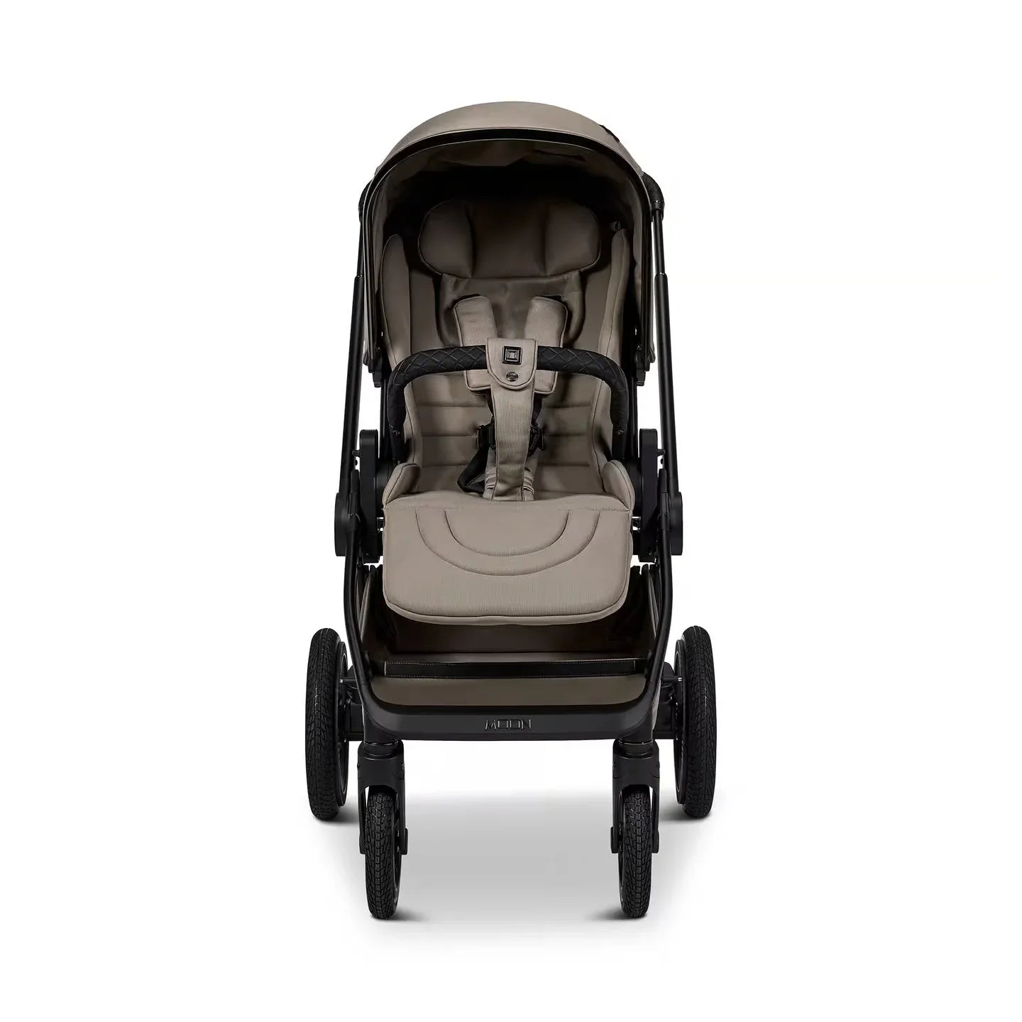 Green Moon kids Gio Edition Plus 722 mud 25 Kinderwagen Fachhandelsartikel mud/chrome