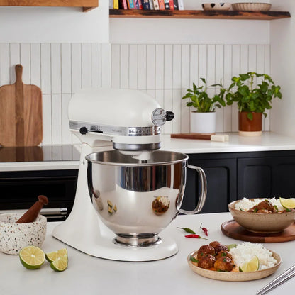 KitchenAid 4,8 L 5KSM175 Artisan Küchenmaschine Cookielover mit Fleischwolf+Spritzgebäckvorsatz