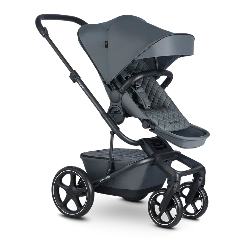 Easywalker Set Harvey⁵ Premium Kombi Kinderwagen Mineral Grey Mit Wanne B-Ware