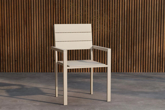 2er Set - Gartenstuhl Leonie aus Aluminium