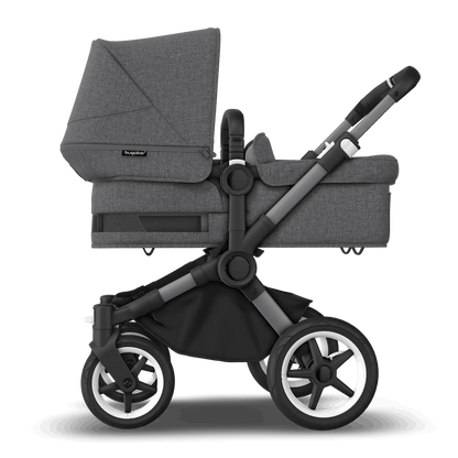 B-Ware Bugaboo Kinderwagen Mono Babywagen Donkey 5 Grey Melange Erweiterbar