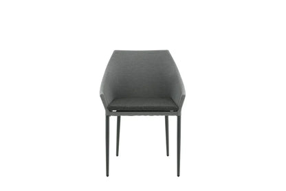 2er Set - Gartenstuhl Sophia aus Aluminium/Polyester
