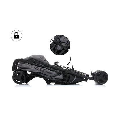 B-Ware Little One Buggy Kinderwagen Sportwagen Tommi Grau Liegefunktion Stauraum Gurt