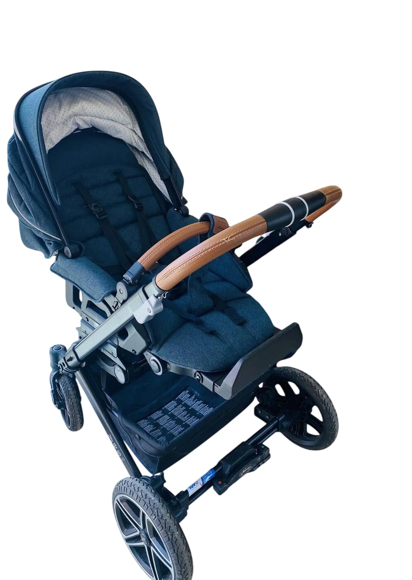 Moon Resea Sport (mit Babywanne/Aufsatz) Kinderwagen ab Geburt | Second Hand schwarz günstig kaufen | Tildi
