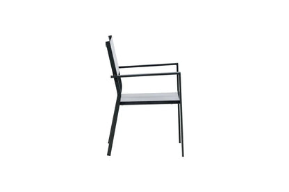 2er Set - Gartenstuhl Karibik aus Aluminium/Textilene