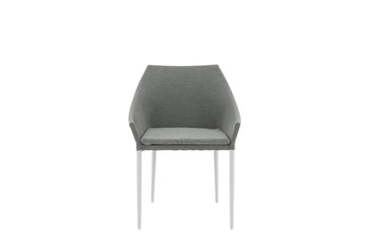 2er Set - Gartenstuhl Sophia aus Aluminium/Polyester