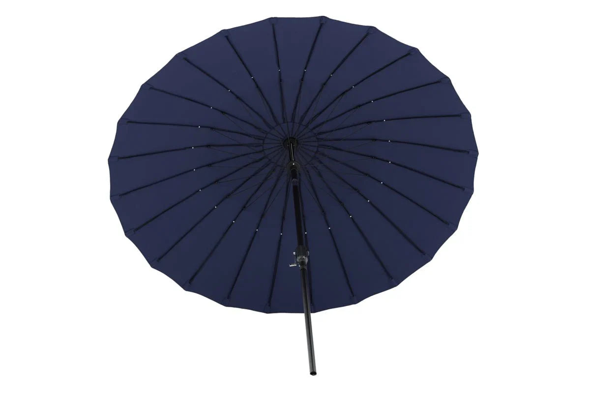 Garten Sonnenschirm Palma – Ø270 cm verfügbar in Weiß, Schwarz, Grau und Blau