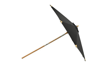 Garten Sonnenschirm Boho – Ø270 cm in wahlweise Schwarz oder Grau