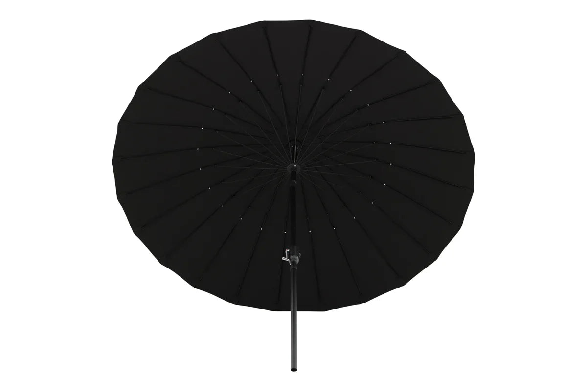 Garten Sonnenschirm Palma – Ø270 cm verfügbar in Weiß, Schwarz, Grau und Blau