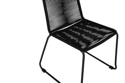 2er Set - Gartenstuhl Lina aus Metall/Polyester
