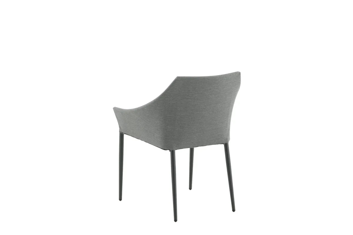 2er Set - Gartenstuhl Sophia aus Aluminium/Polyester