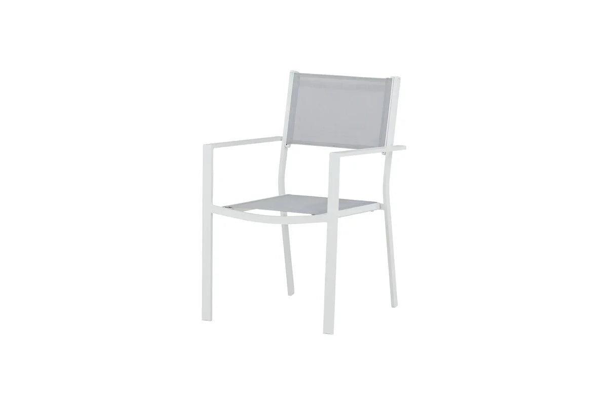 2er Set - Gartenstuhl Karibik aus Aluminium/Textilene
