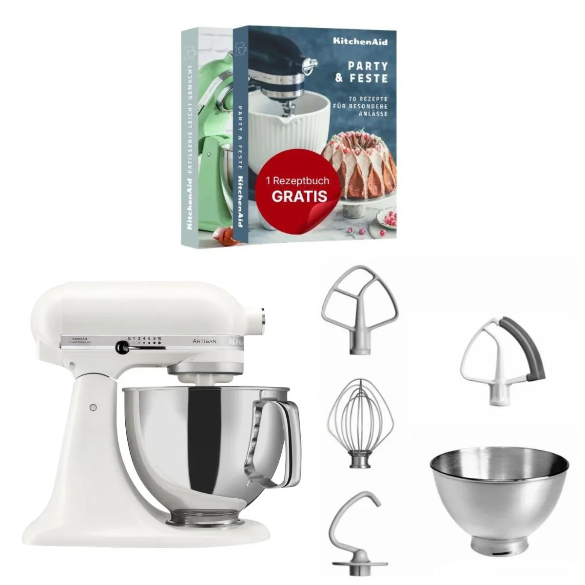 KitchenAid 4,8 L 5KSM175 Artisan Küchenmaschine