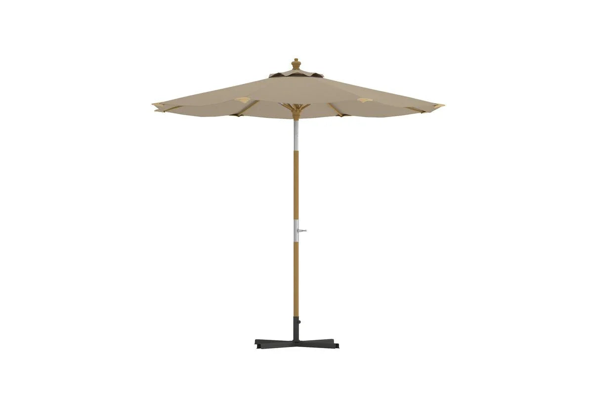 Sonnenschirm Solara – Ø270 cm in der Farbe Beige