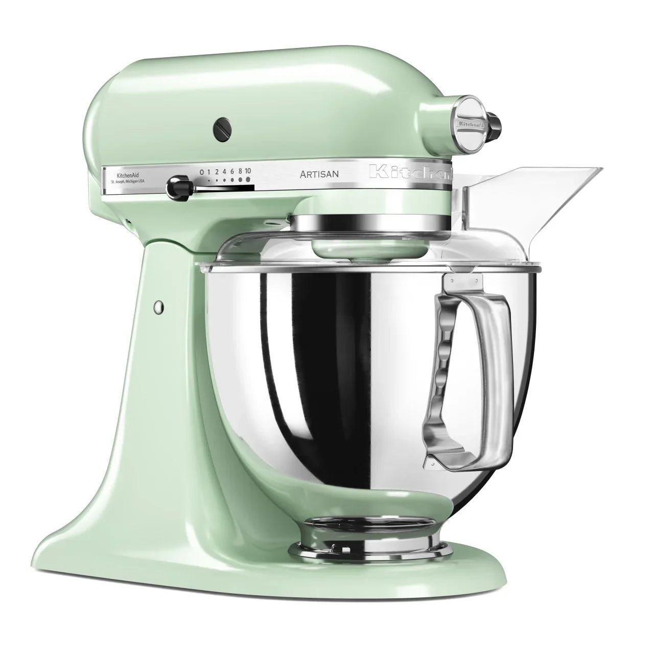 KitchenAid 4,8 L 5KSM175 Artisan Küchenmaschine Cookielover mit Fleischwolf+Spritzgebäckvorsatz
