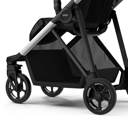 B-Ware Thule Sportwagen Buggy Shine Aluminium Grey Melange Umsetzbare Sitzeinheit