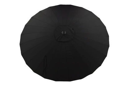 Garten Sonnenschirm Palma – Ø270 cm verfügbar in Weiß, Schwarz, Grau und Blau