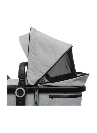 B-Ware Koelstra Kombi Kinderwagen Kinderwagen Buggy Next Soft Grey Melange Sportsitz