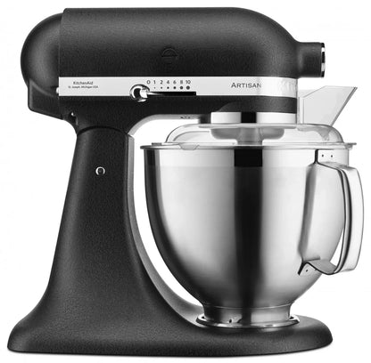 KitchenAid 4,8 L 5KSM185 Artisan Küchenmaschine Flexiset Artisan + Flexirührer
