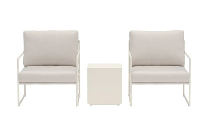 Garten Lounge Set Karino – 3 teiliges Set in Beige