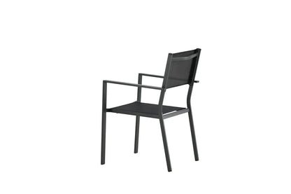 2er Set - Gartenstuhl Karibik aus Aluminium/Textilene