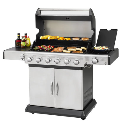 El Fuego Deluxe Edelstahl-Gasgrill