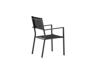 2er Set - Gartenstuhl Karibik aus Aluminium/Textilene