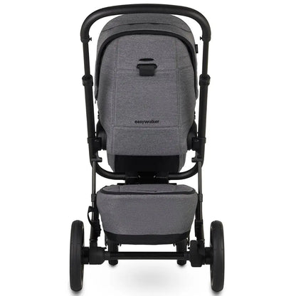 B-Ware Easywalker Kinderwagen Buggy Jimmey Iris Grey Kinderwagen Sitz Grau Einkaufskorb