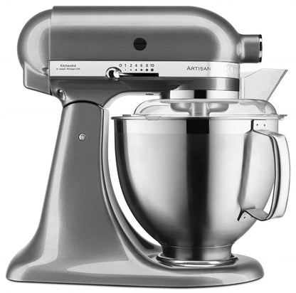 KitchenAid 4,8 L 5KSM185 Artisan Küchenmaschine Flexiset Artisan + Flexirührer