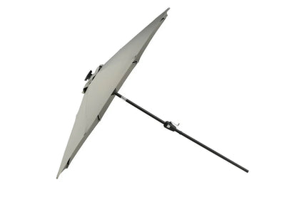Sonnenschirm Lightning – Ø270 cm in wahlweise Schwarz oder Grau
