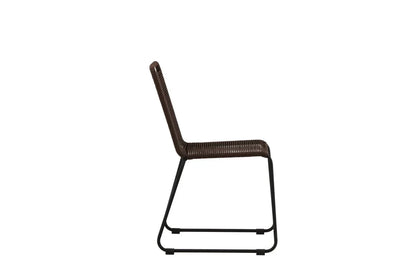 2er Set - Gartenstuhl Tera aus Metall/Polypropylen