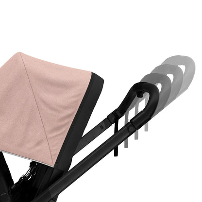 B-Ware Thule Buggy Kinderwagen Shine Sportwagen Misty Rose Schwarz Sitz Umsetzbar