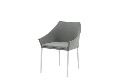 2er Set - Gartenstuhl Sophia aus Aluminium/Polyester