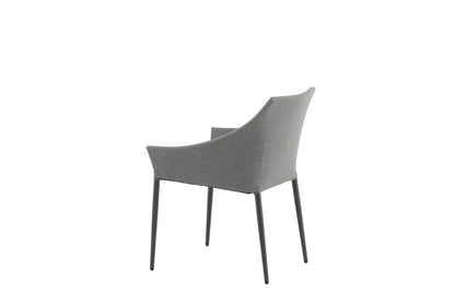2er Set - Gartenstuhl Sophia aus Aluminium/Polyester
