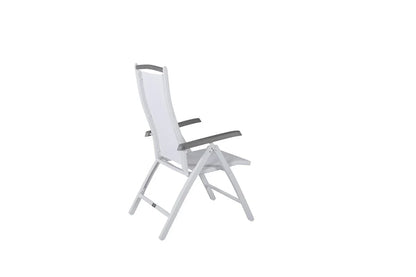 2er Set - Gartenstuhl Kara - Gestell aus Aluminium, verstellbar