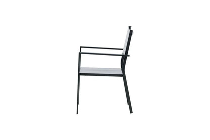 2er Set - Gartenstuhl Karibik aus Aluminium/Textilene