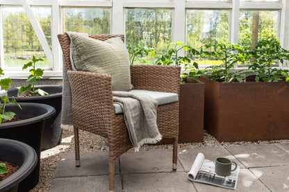 2er Set - Marina Gartenstuhl in Rattanoptik